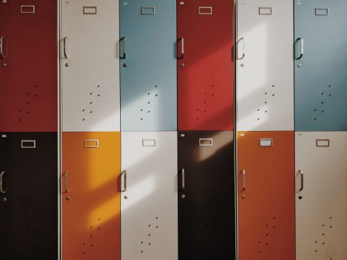 Picture of lockers