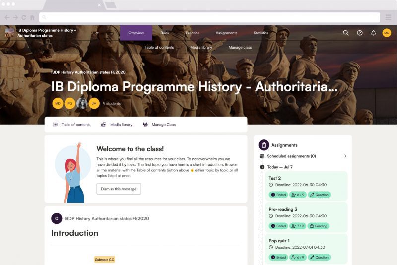 IB DP History Authoritarian