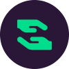 Icon of hand holding hand