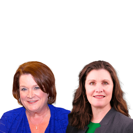 Sheryl Abshire and Allison Reid
