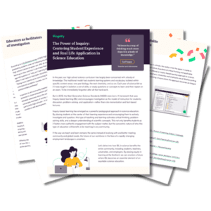 Inquiry-based learning white paper thumbnail